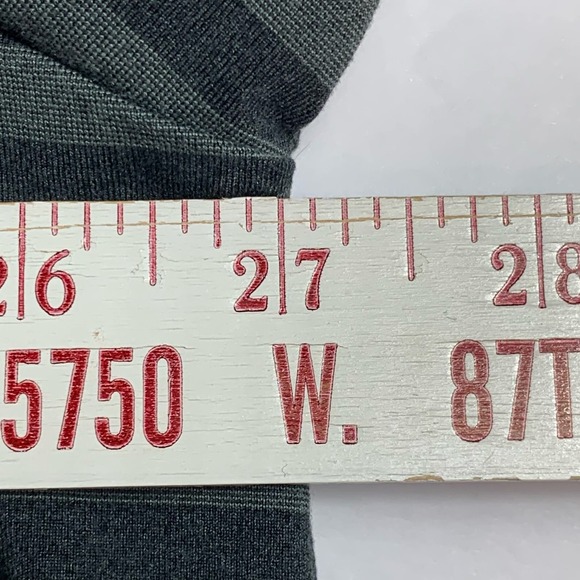 Ralph Lauren RLX Mens XXL Grey Black Striped Wicking Performance Golf Polo Shirt - Picture 9 of 11